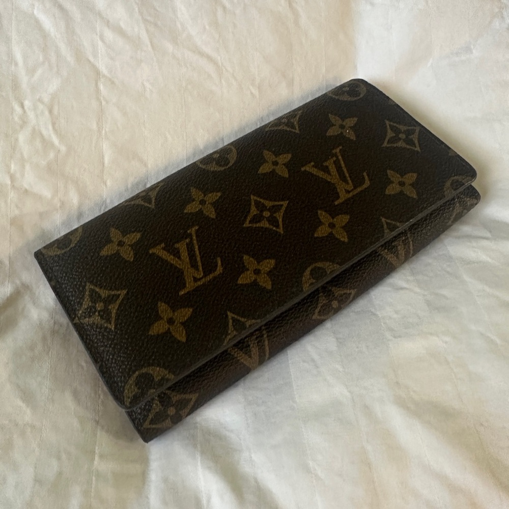 Fashion Black and Brown Monogram Wallet